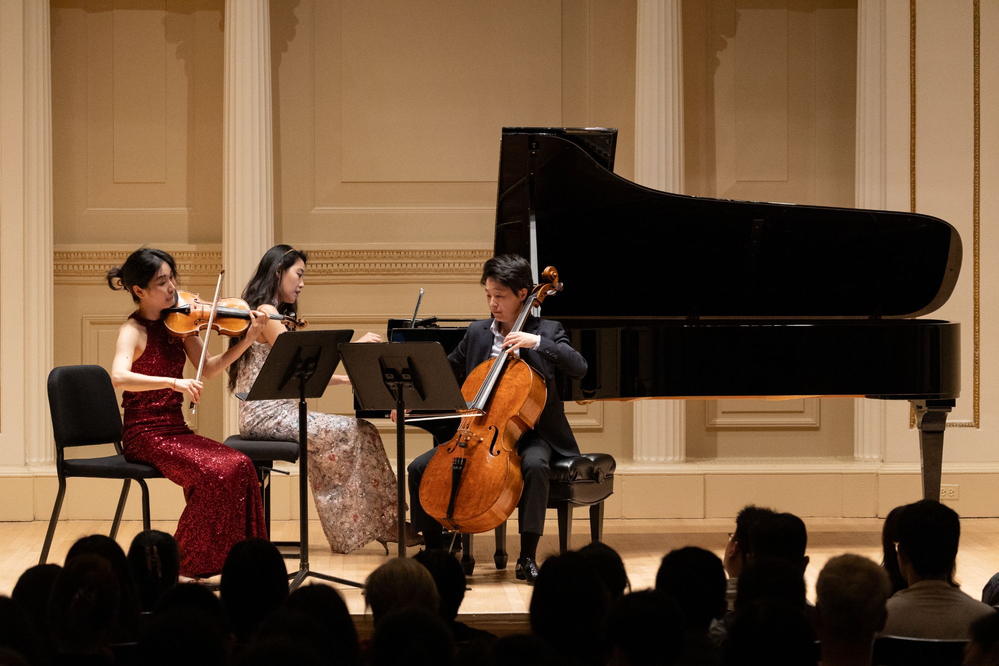A piano trio performs a premiere at Weill Recital Hall